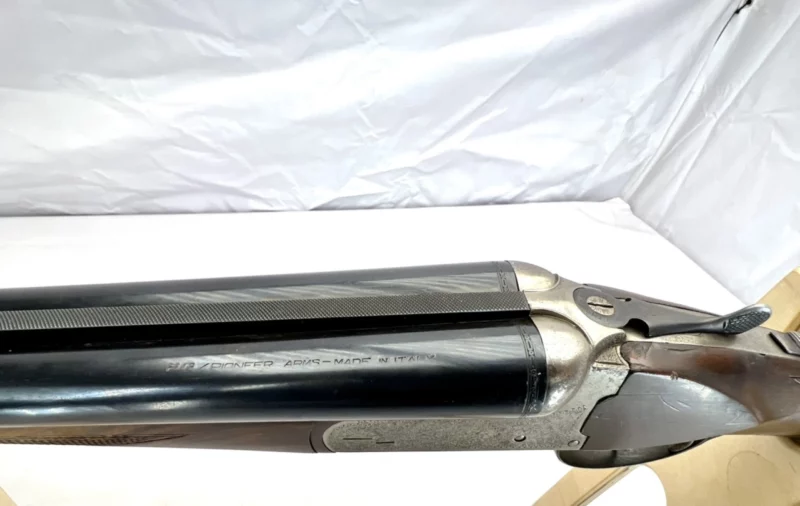 side by side 12ga shotgun Italian Pioneer Arms Ejector Boxlock SN 85149 - Image 9