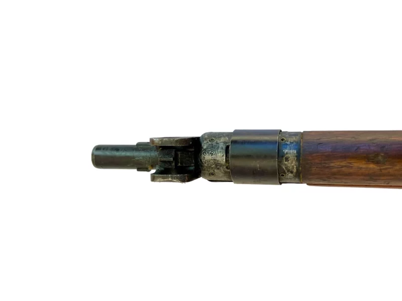 Navy Arms Enfield #4 Mk 1* .303 World War II French Resistance 1944 Dated "BS" and "PP" marked matching serial number bolt PP 1527 - Image 15