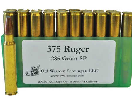 375 Ruger 285GR SP