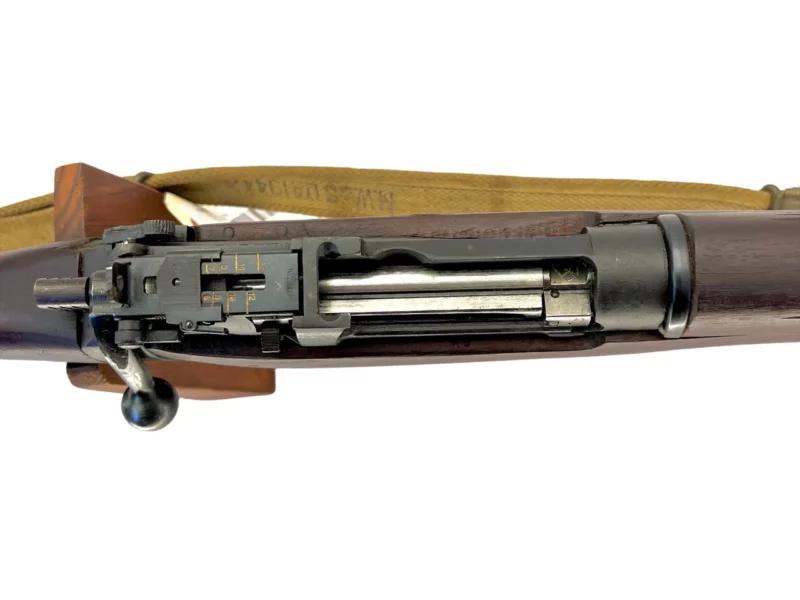 Navy Arms Enfield #4 Mk 1 .303 World War II French Resistance,1944 date "PP" marked, ROF(F) with matching bolt SN PP 0256 - Image 11