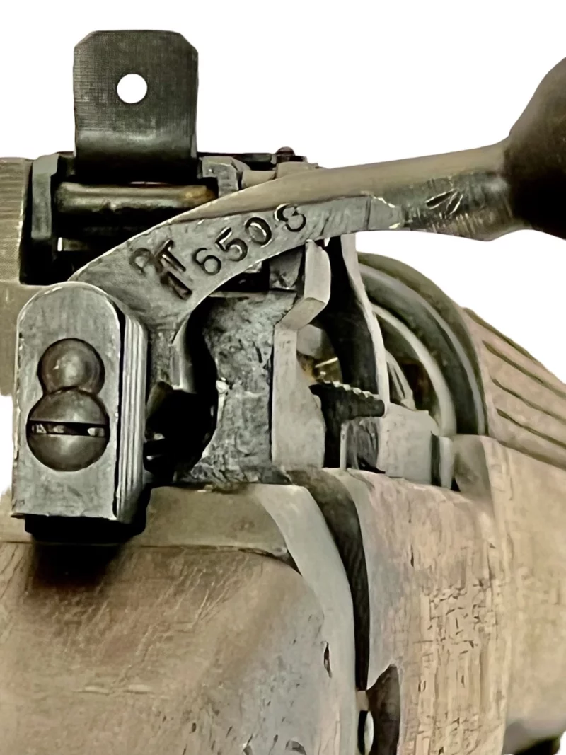 Navy Arms Enfield #4 Mk 1 .303 World War II French Resistance,1944 date , ROF(F) with zinc buttplate, non-matching bolt PP 1455 - Image 15