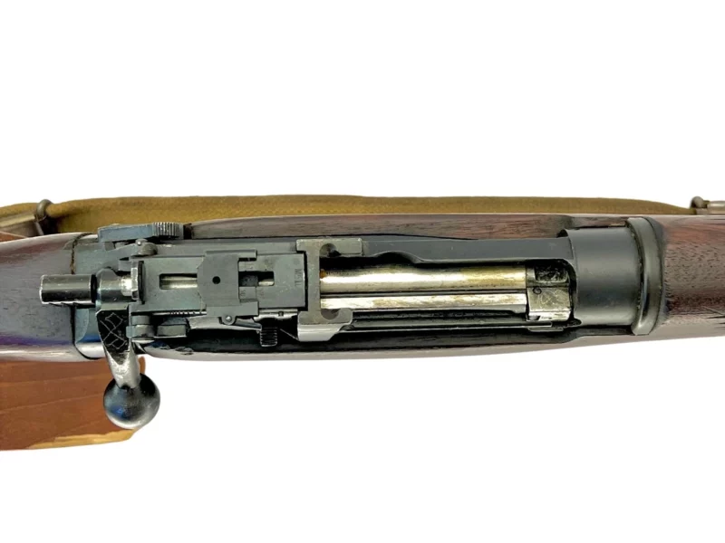 Navy Arms Enfield #4 Mk 1* .303 World War II French Resistance 1944 Dated "BS" and "PP" marked matching serial number bolt PP 1326 - Image 13