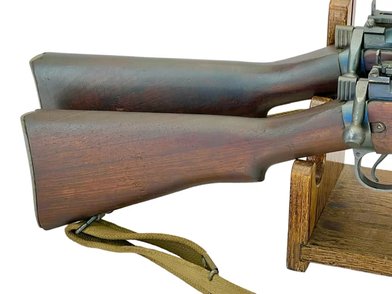 Navy Arms Enfield #4 Mk 1 .303 World War II French Resistance 1944 Dated duplicate serial numbered pair 35510/35510 - Image 10