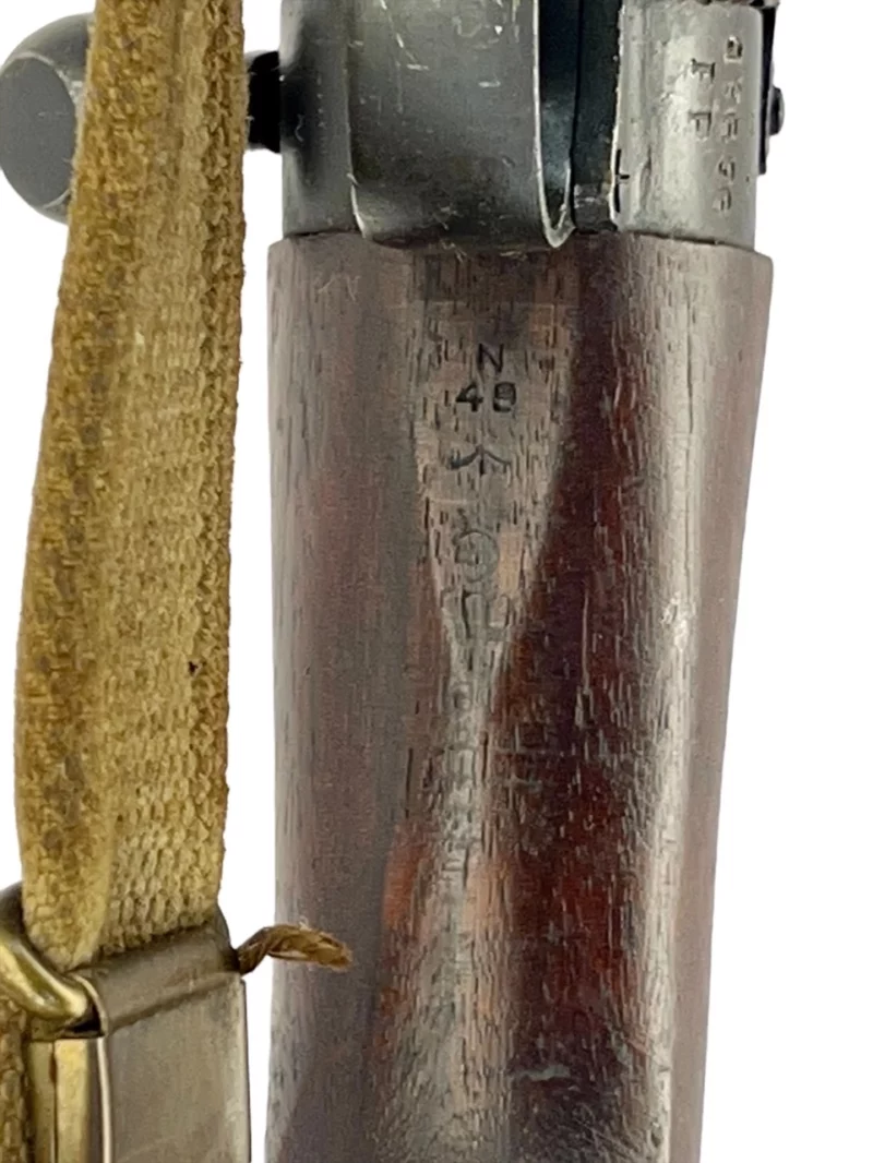 Navy Arms Enfield #4 Mk 1* .303 World War II French Resistance 1944 Dated "BS" and "PP" marked matching serial number bolt PP 1492 - Image 16
