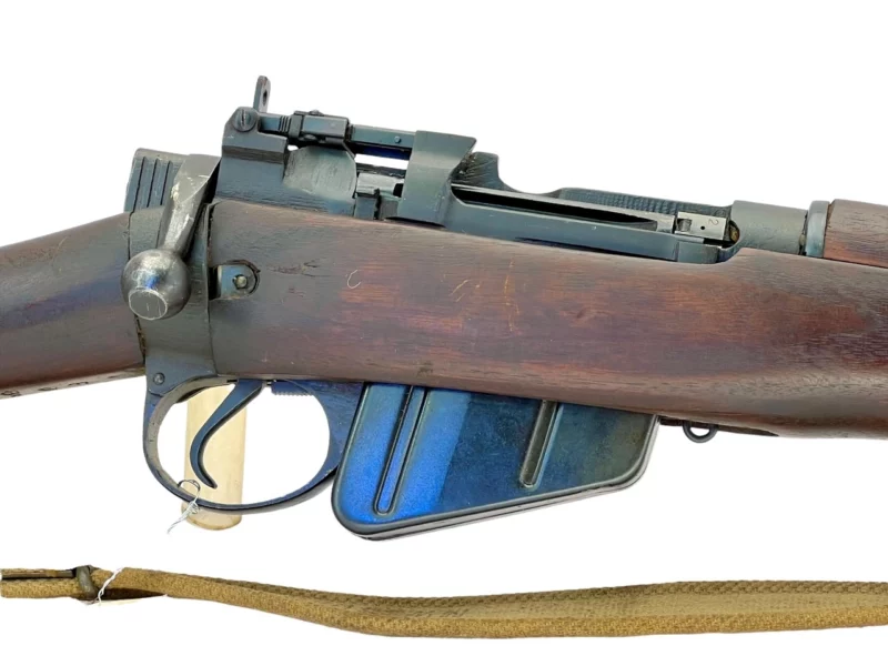 Navy Arms Enfield #4 Mk 1 .303 World War II French Resistance,1944 date "PP" marked, ROF(F) with matching bolt SN PP 0256 - Image 8