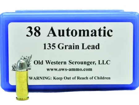 38 ACP 135GR Lead