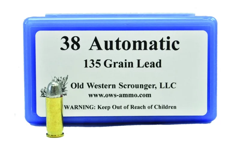 38 ACP 135GR Lead