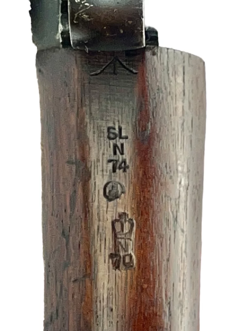Navy Arms Enfield #4 Mk 1* .303 World War II French Resistance 1944 Dated "BS" marked matching serial number bolt PP 1914 - Image 17