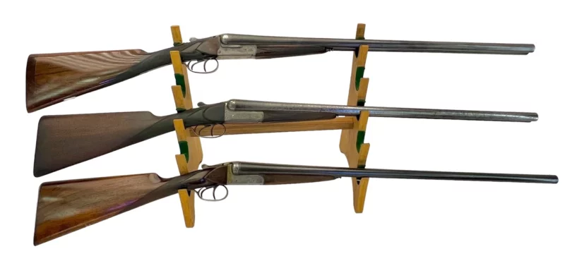Belgium Side by Side 12 gauge shotgun - straight grip extractors - Image 2