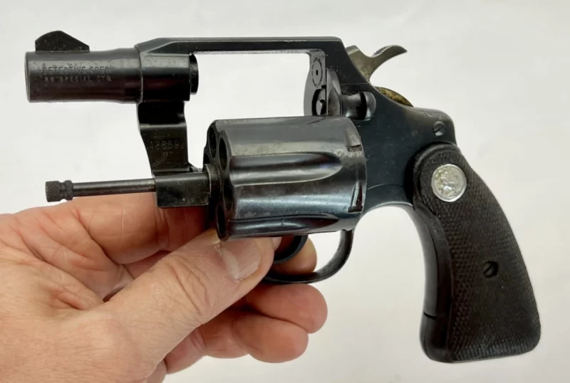 Colt Detective Special revolver 2" blue .38 Spl., 2nd Issue 1969 Mfg SN A28691 - Image 7
