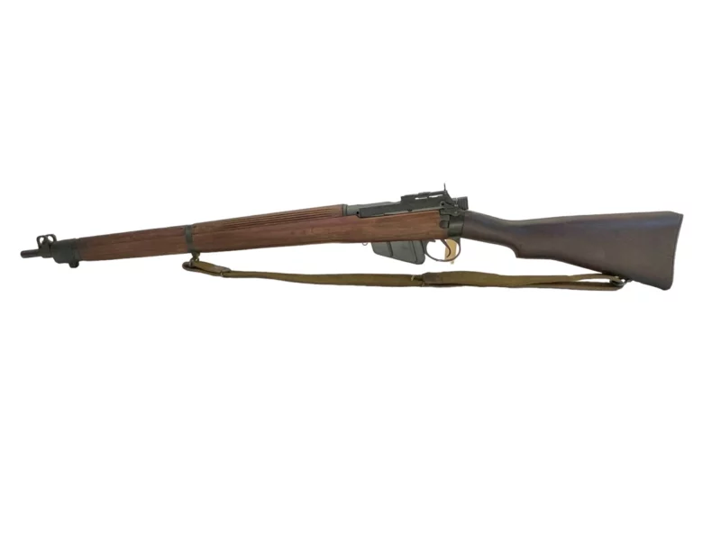 Navy Arms Enfield #4 Mk 1* .303 World War II French Resistance1944 Dated "BS" and "PP" marked matching serial number bolt PP 1016 - Image 20