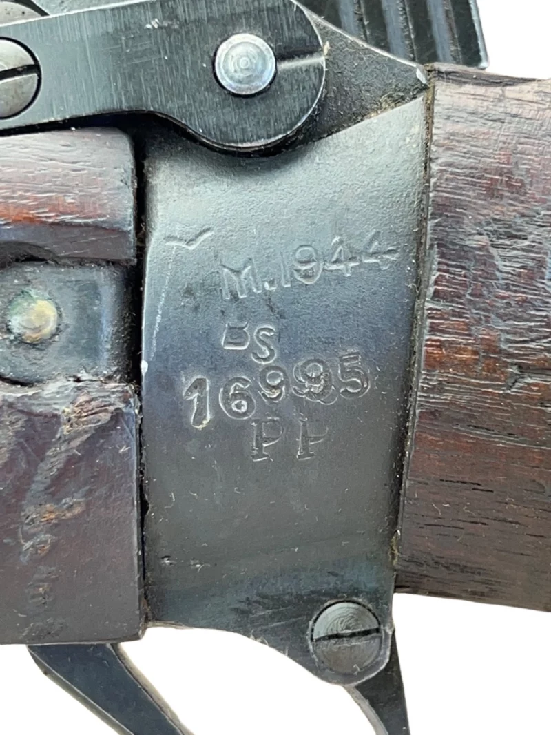Navy Arms Enfield #4 Mk 1* .303 World War II French Resistance 1944 Dated "BS" and "PP" marked non-matching serial number bolt - Image 26