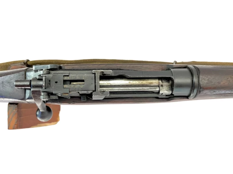 Navy Arms Enfield #4 Mk 1* .303 World War II French Resistance 1944 Dated "BS" and "PP" marked matching serial number bolt PP 1169 - Image 12