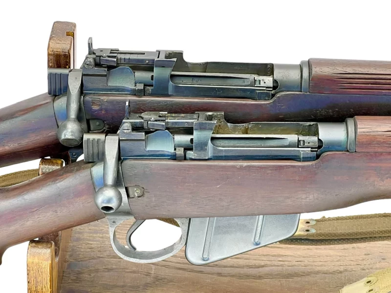 Navy Arms Enfield #4 Mk 1 .303 World War II French Resistance 1944 Dated consecutive serial numbered pair 35462/35463 - Image 11