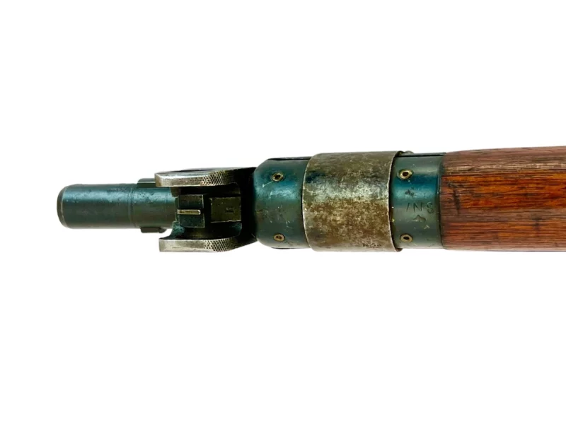 Navy Arms Enfield #4 Mk 1* .303 World War II French Resistance 1944 Dated "BS" and "PP" marked matching serial number bolt PP 0115 - Image 15