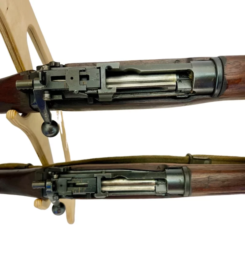 Navy Arms Enfield #4 Mk 1 .303 World War II French Resistance 1944 Dated consecutive serial numbered pair matching serial number bolt - Image 16