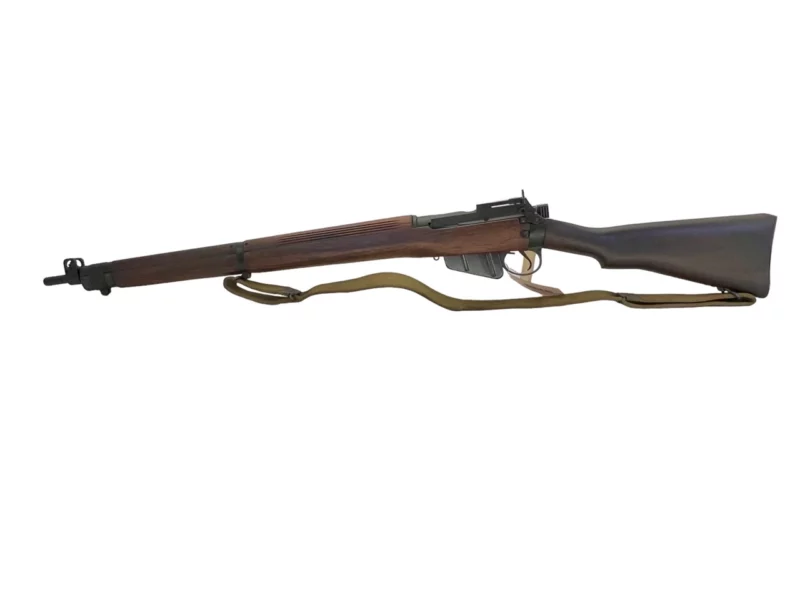 Navy Arms Enfield #4 Mk 1* .303 World War II French Resistance 1944 Dated "BS" and "PP" marked matching serial number bolt PP 1752 - Image 20