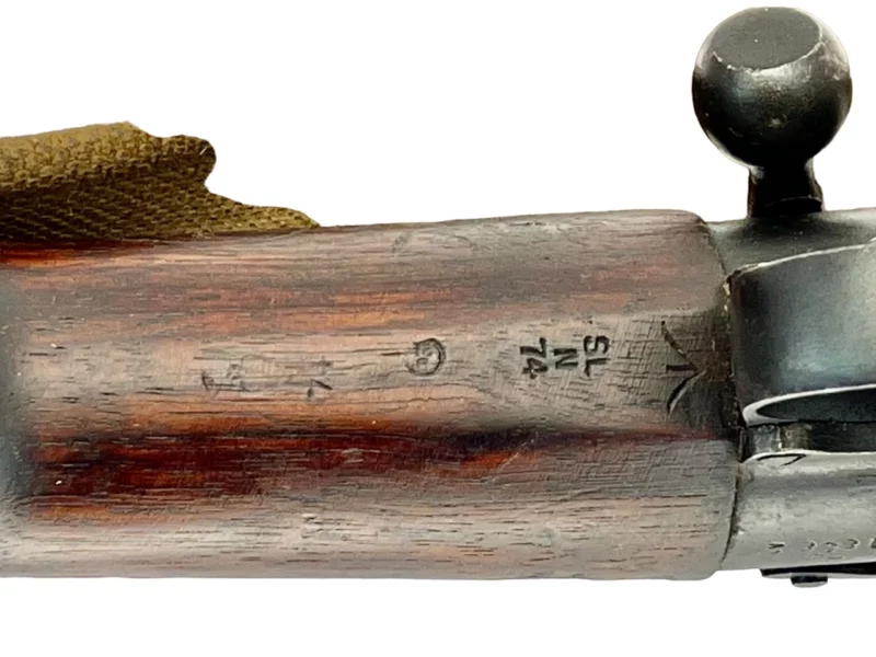 Navy Arms Enfield #4 Mk 1* .303 World War II French Resistance1944 Dated "BS" marked matching serial number bolt PP 1178 - Image 18
