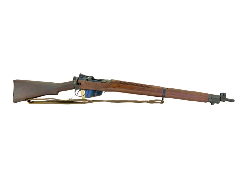 Navy Arms Enfield #4 Mk 1* .303 World War II French Resistance 1944 Dated "BS" marked matching serial number bolt PP 0647 - Image 10