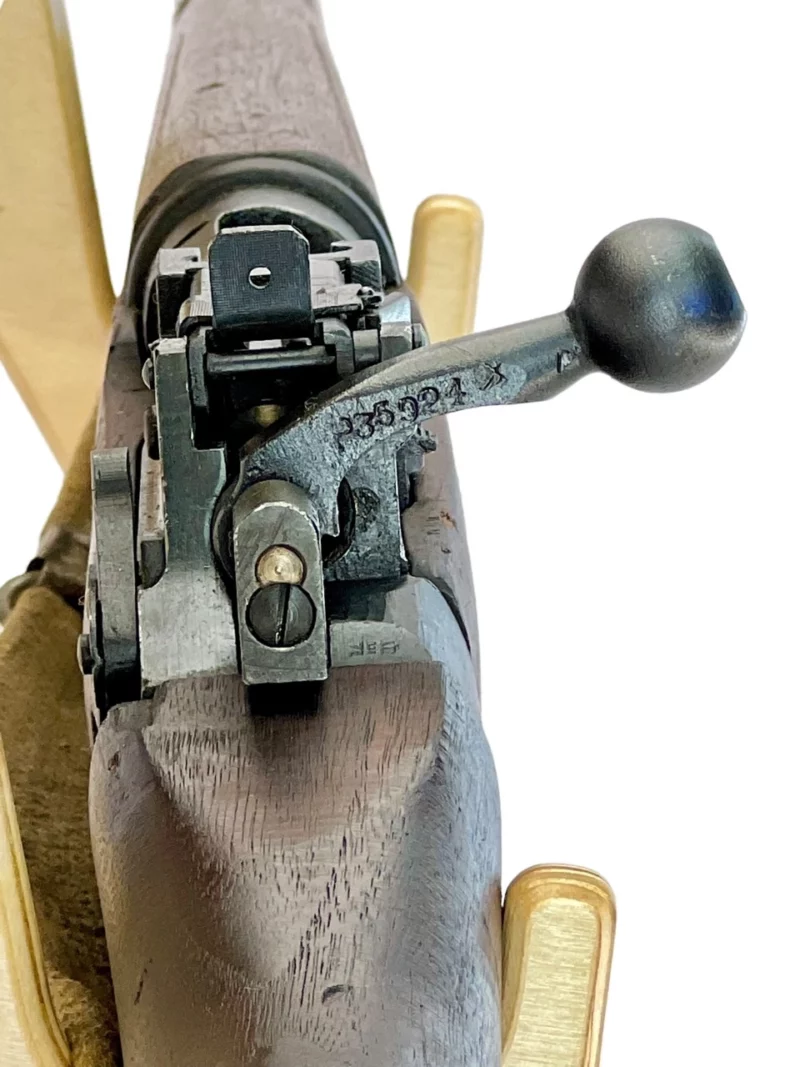 Navy Arms Enfield #4 Mk 1 .303 World War II French Resistance 1944 Dated consecutive serial numbered pair matching serial number bolt - Image 15