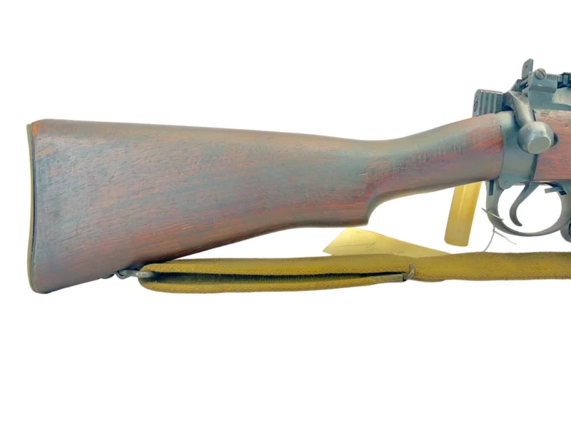 Navy Arms Enfield #4 Mk 1* .303 World War II French Resistance1944 Dated "BS" and "PP" marked non-matching serial number bolt PP 1011 - Image 11