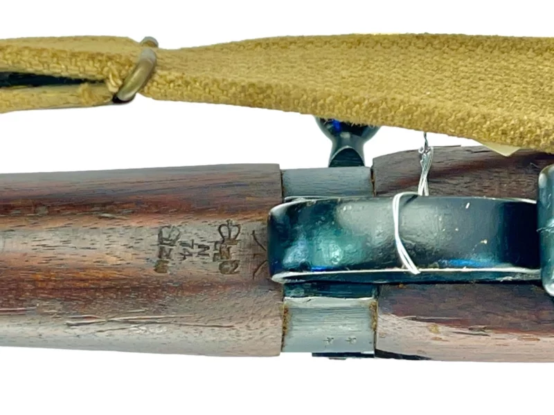 Navy Arms Enfield #4 Mk 1 .303 World War II French Resistance,1944 date "PP" marked, ROF(F) with matching bolt SN PP 0254 - Image 16