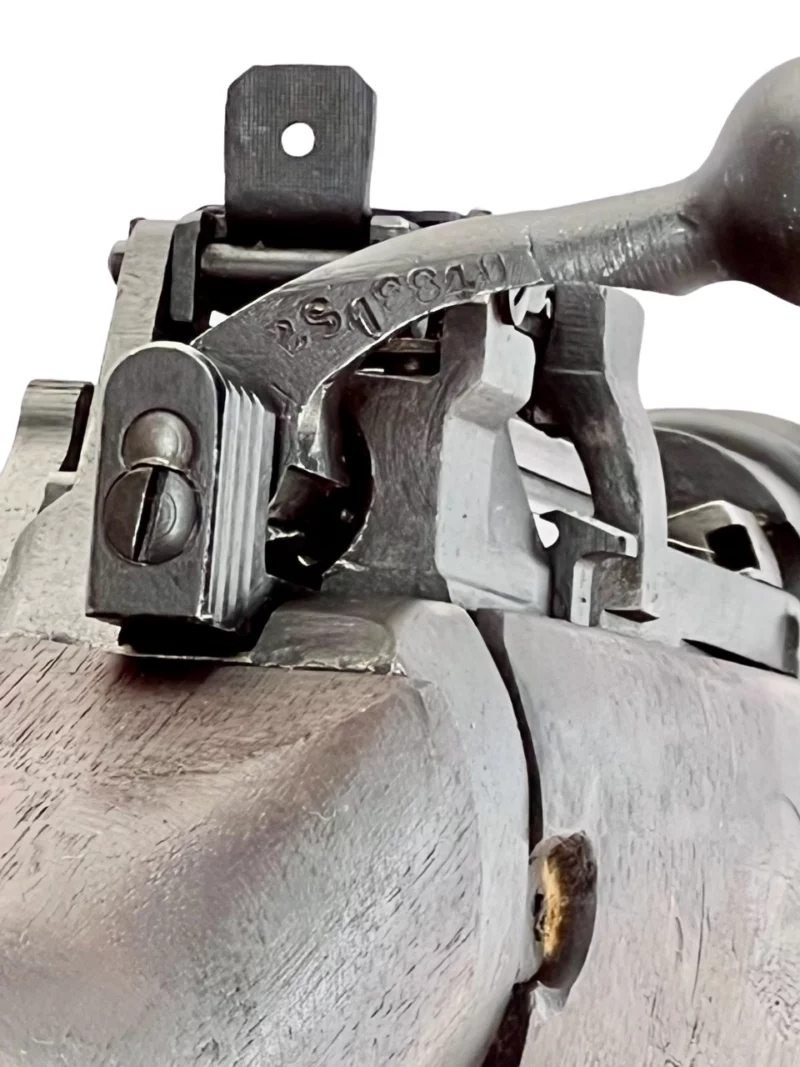 Navy Arms Enfield #4 Mk 1* .303 World War II French Resistance1944 Dated "BS" marked matching serial number bolt PP 0932 - Image 17
