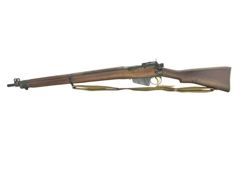 Navy Arms Enfield #4 Mk 1* .303 World War II French Resistance 1944 Dated "BS" and "PP" marked matching serial number bolt PP 0829 - Image 19