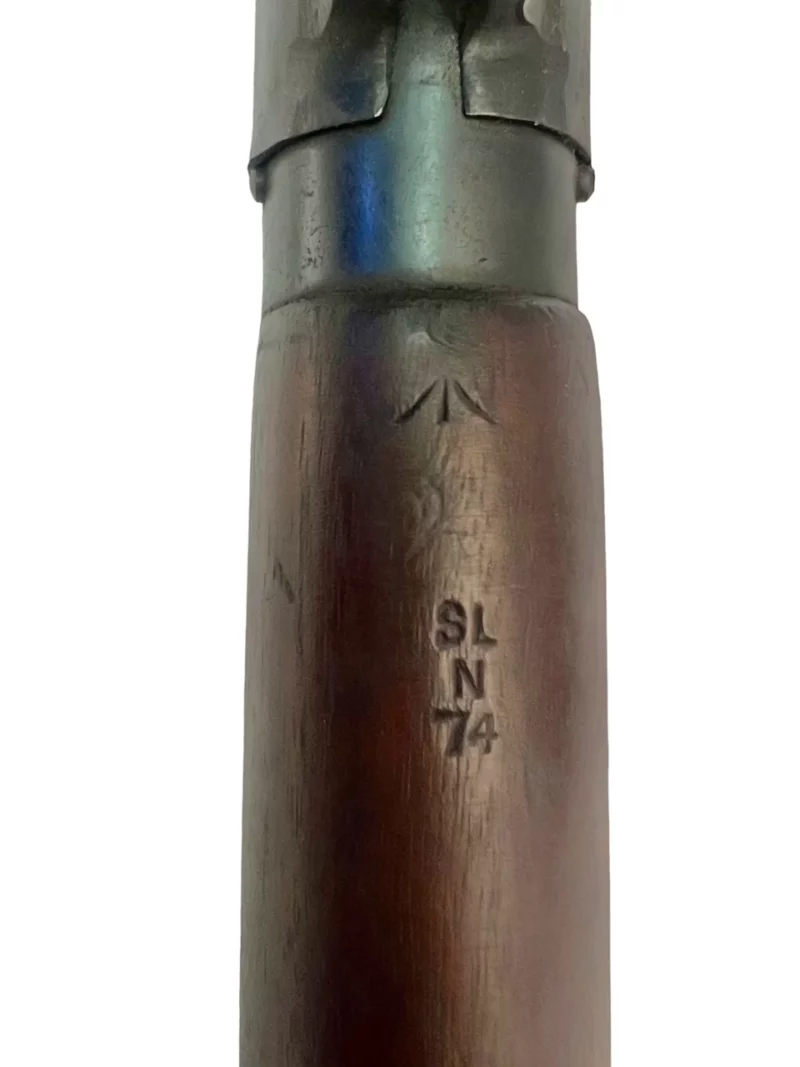 Navy Arms Enfield #4 Mk 1* .303 World War II French Resistance1944 Dated "BS" and "PP" marked non-matching serial number bolt PP 0935 - Image 14