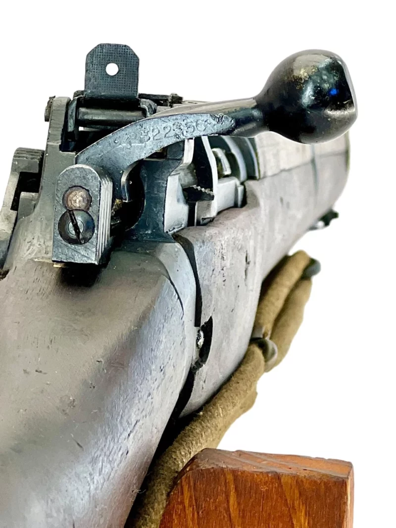 Navy Arms Enfield #4 Mk 1 .303 World War II French Resistance,1944 date "PP" marked, ROF(F) with matching bolt SN PP 0758 - Image 19