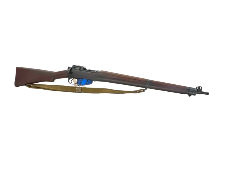 Navy Arms Enfield #4 Mk 1 .303 World War II French Resistance,1944 date "PP" marked, ROF(F) with matching bolt SN PP 1997 - Image 8