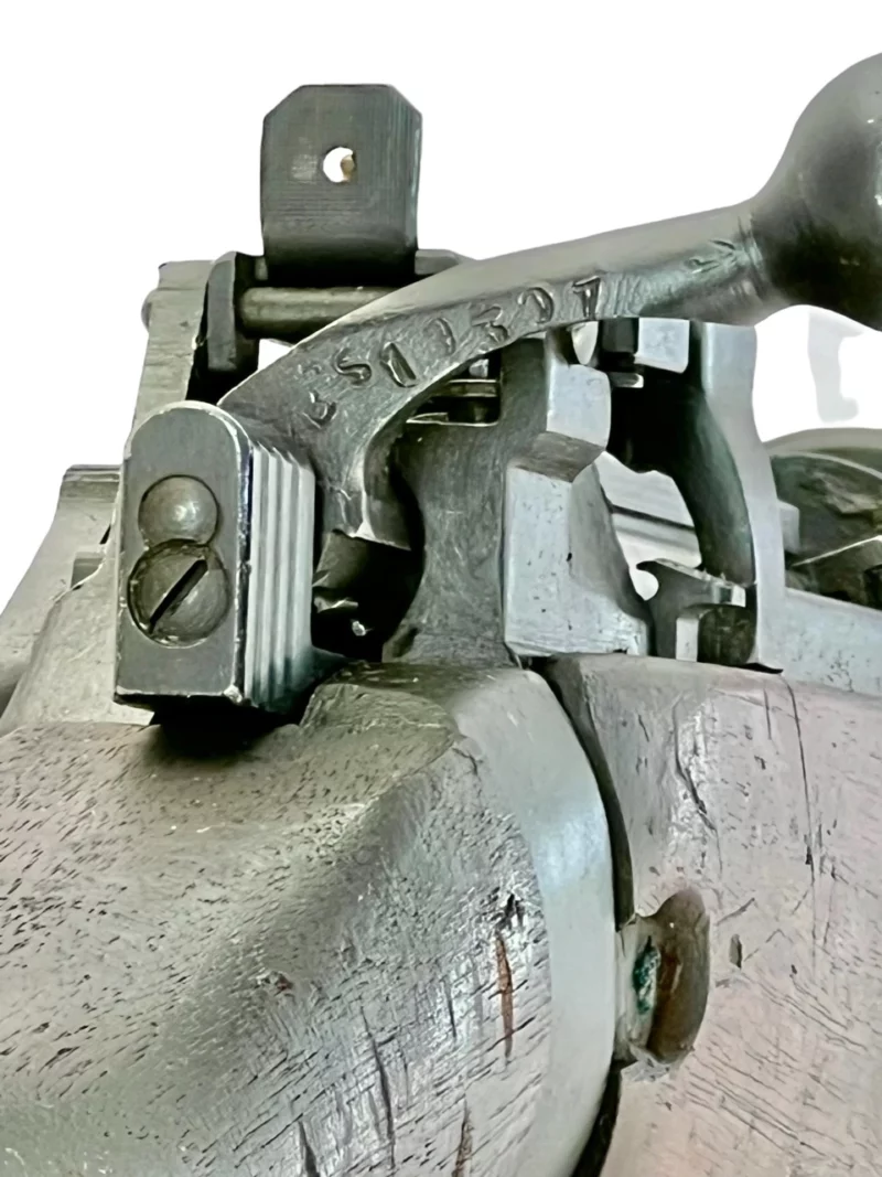 Navy Arms Enfield #4 Mk 1* .303 World War II French Resistance1944 Dated "BS" and "PP" marked matching serial number bolt PP 1016 - Image 17