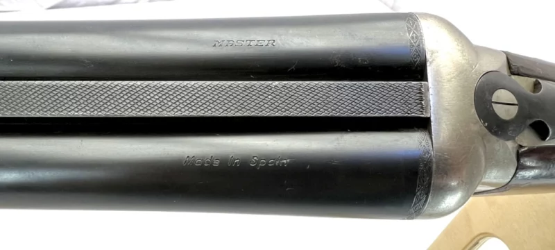 side by side 12ga shotgun Spanish Master Boxlock SN 125672 - Image 7
