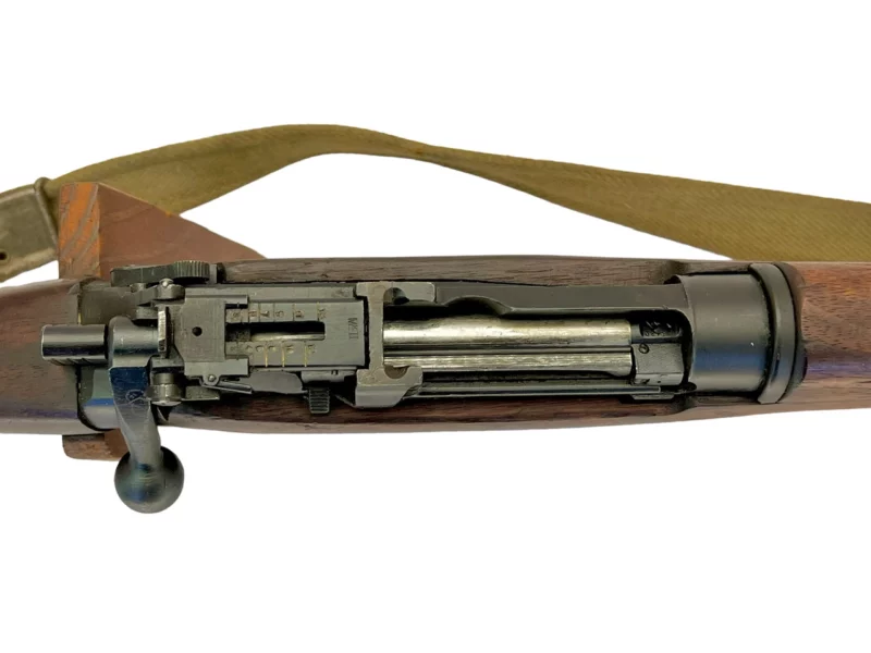 Navy Arms Enfield #4 Mk 1* .303 World War II French Resistance1944 Dated "BS" and "PP" marked non-matching serial number bolt PP 1720 - Image 14