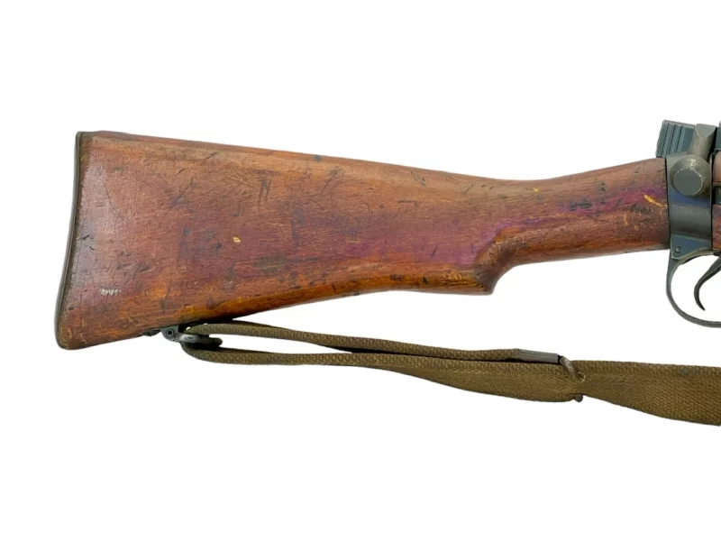 Navy Arms Enfield #4 Mk 1 .303 World War II French Resistance FTR Maltby matching serial number bolt SN PP 0442 - Image 8