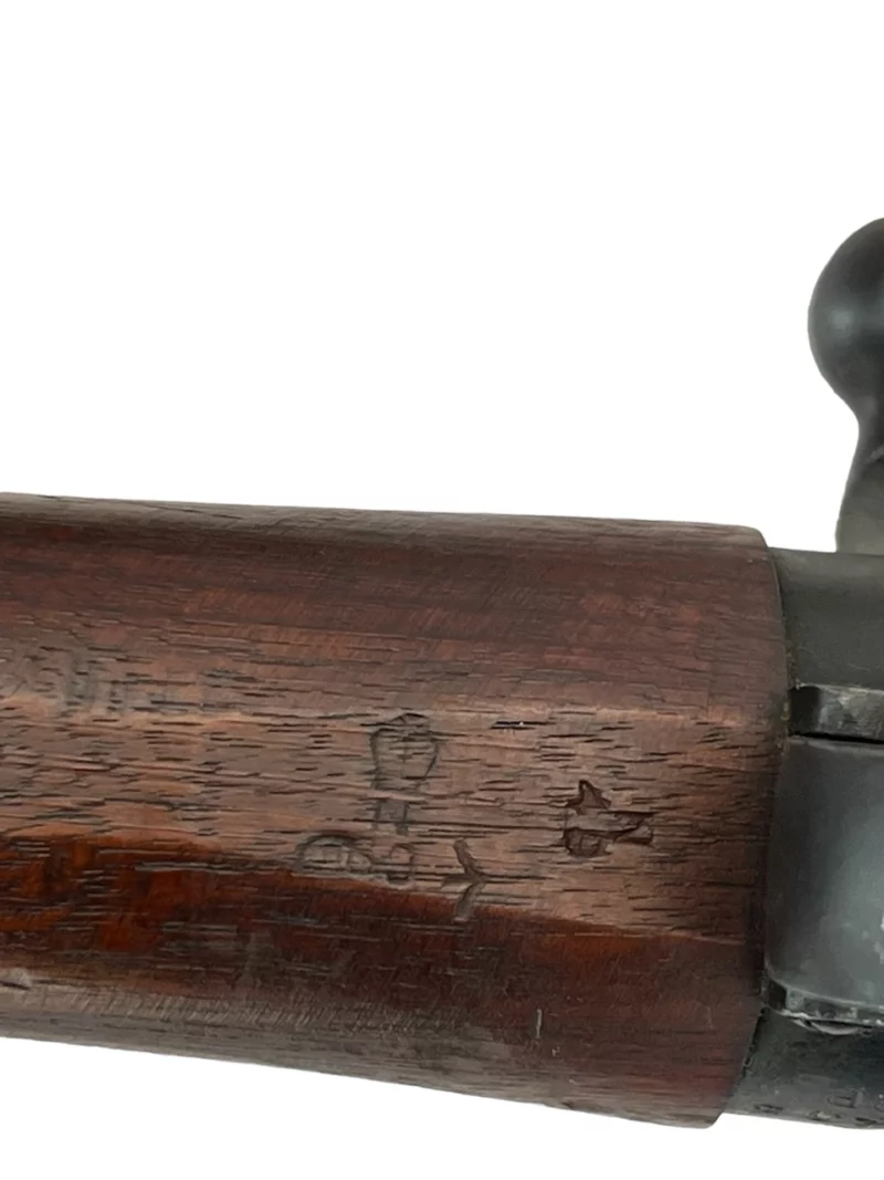 Navy Arms Enfield #4 Mk 1* .303 World War II French Resistance1944 Dated "BS" and "PP" marked non-matching serial number bolt PP 1341 - Image 17