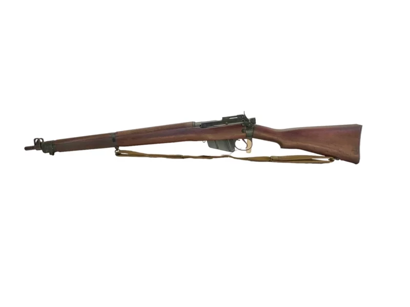 Navy Arms Enfield #4 Mk 1* .303 World War II French Resistance 1944 Dated "BS" and "PP" marked matching serial number bolt PP 0189 - Image 20