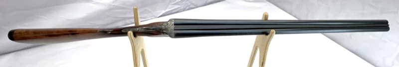 side by side 12ga shotgun Spanish Ejector Boxlock SN 13604