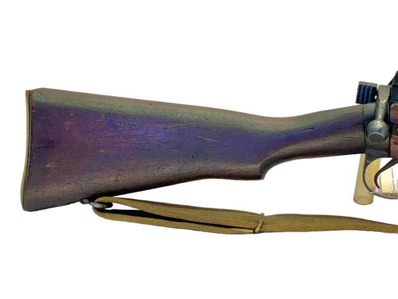 Navy Arms Enfield #4 Mk 1* .303 World War II French Resistance 1944 Dated "BT" marked non-matching SN bolt PP 1130 - Image 11