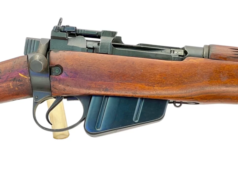 Navy Arms Enfield #4 Mk 1 .303 World War II French Resistance FTR Maltby matching serial number bolt SN PP 0442 - Image 9
