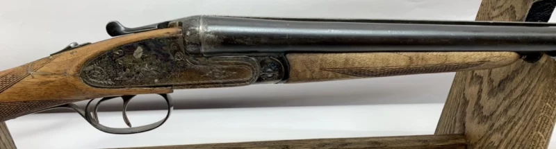side by side 12ga shotgun sidelock Zabala - Image 3