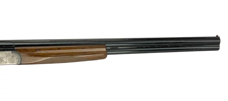 12ga O/U full side lock shotgun Emilio Rizzini Italian made single trigger fixed chokes good condition - Image 2