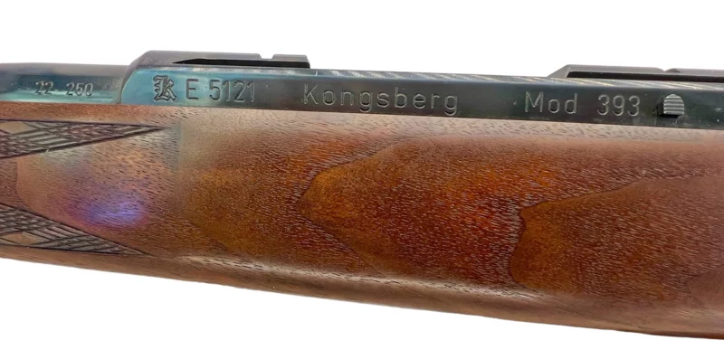 Kongsberg Model 393 bolt action rifle .22-250 - Image 8