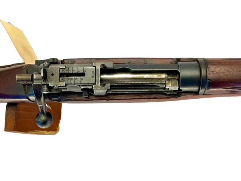 Navy Arms Enfield #4 Mk 1* .303 World War II French Resistance 1944 Dated "BS" and "PP" marked matching serial number bolt PP 0119 - Image 14