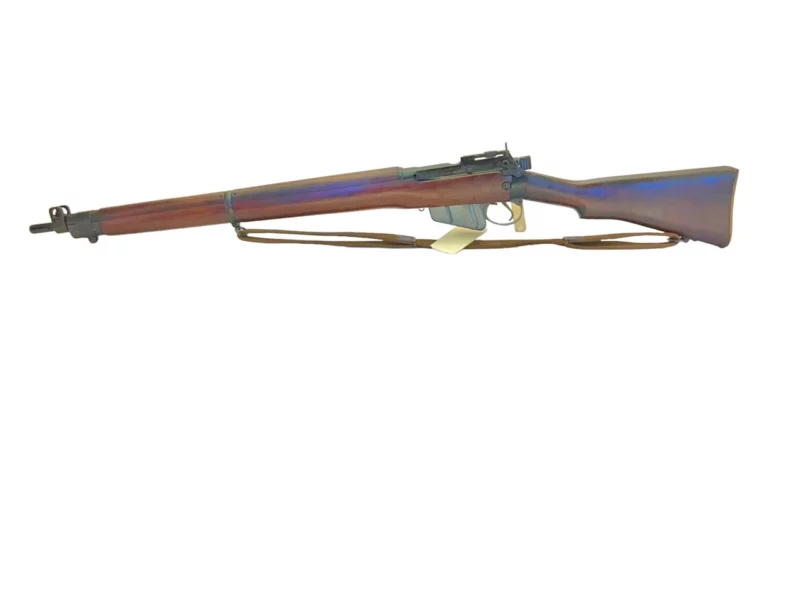 Navy Arms Enfield #4 Mk 1 .303 World War II French Resistance,1944 date "PP" marked, ROF(F) with matching bolt SN PP 0428 - Image 19