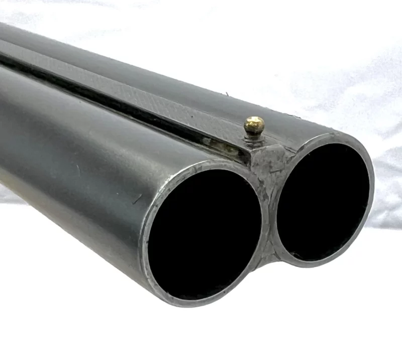 side by side 12ga shotgun Spanish Ejector Boxlock SN 13604 - Image 2
