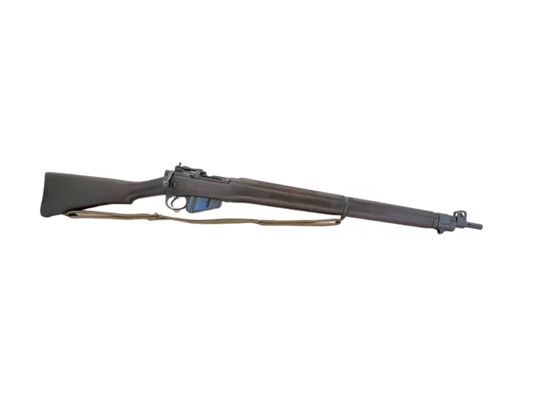 Navy Arms Enfield #4 Mk 1 .303 World War II French Resistance,1944 date "PP" marked, ROF(F) with matching bolt SN PP 0256 - Image 7
