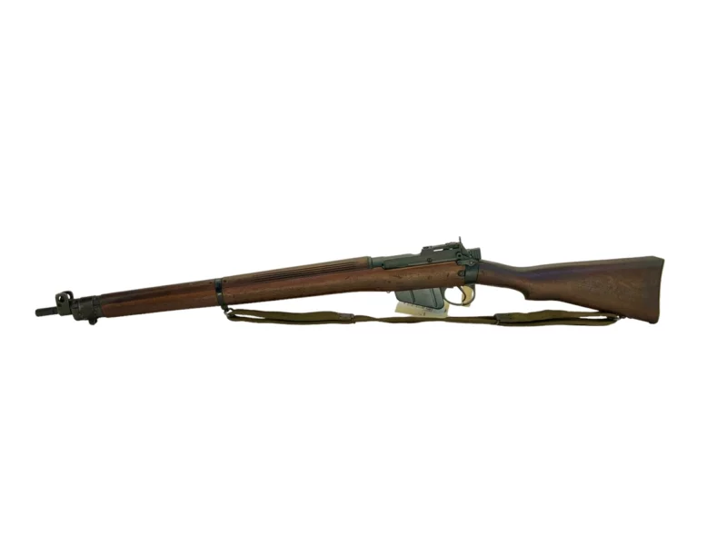 Navy Arms Enfield #4 Mk 1* .303 World War II French Resistance 1944 Dated "BT" marked non-matching SN bolt PP 0990 - Image 20