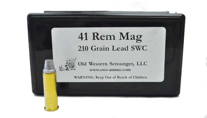 41 Rem Mag 210GR SWC