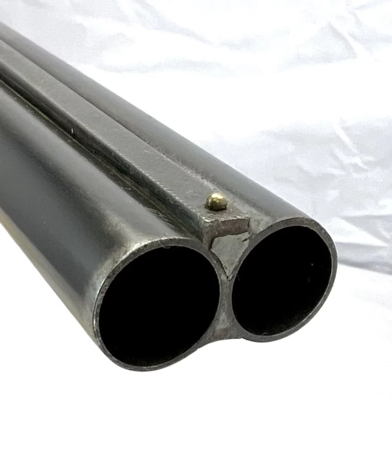 side by side 12ga shotgun AYA Yeoman Boxlock SN 533801 - Image 3